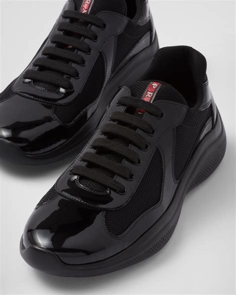 black prada runners|prada sneakers for ladies.